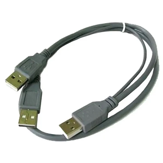 CABLE USB A/AM+AM TIPO Y CASE 2.0