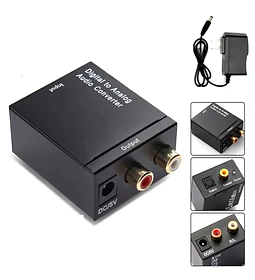 ADAP AUDIO OPTICO A RCA STEREO PHIL