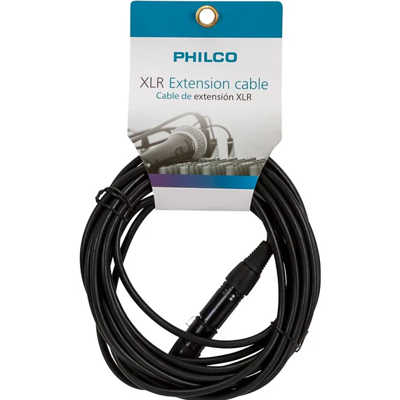 CABLE AUDIO MIC CANNON 3.0M PHILCO