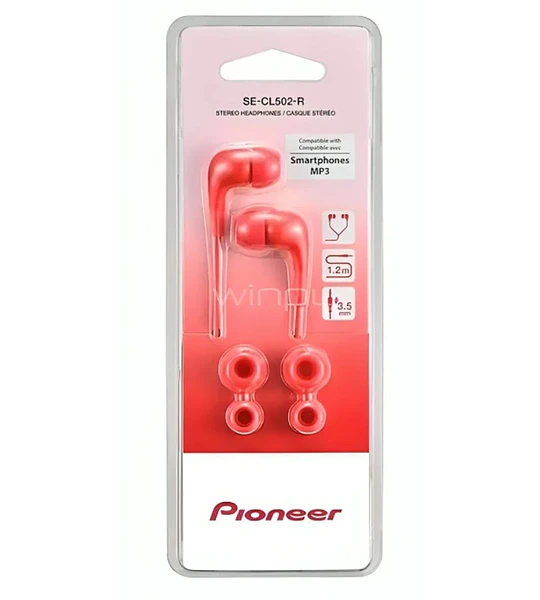 AUDIF PIONEER SE-CL502-R RED