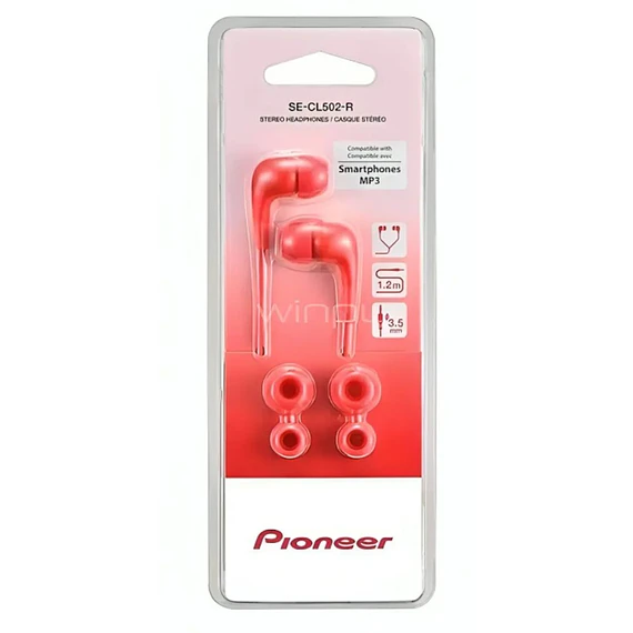 AUDIF PIONEER SE-CL502-R RED