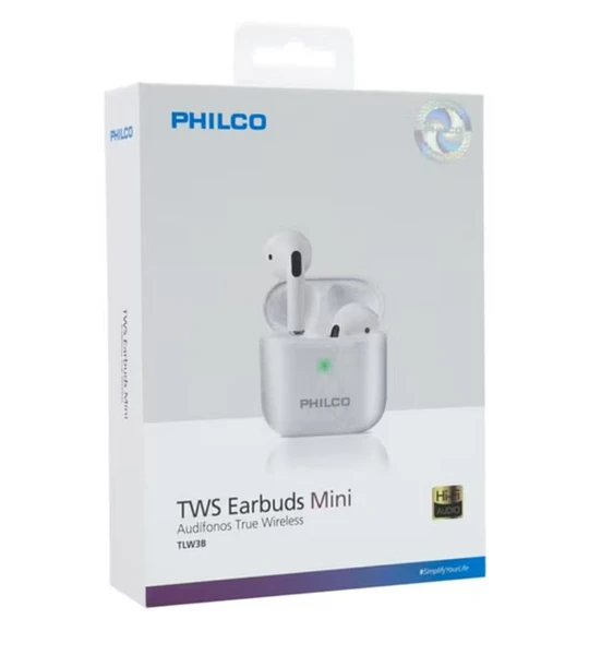 AUDIF WLESS PHILCO BT TRUE WH TLW3B