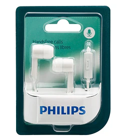 AUDIF MIC PHILIPS SHE-1405 WHITE
