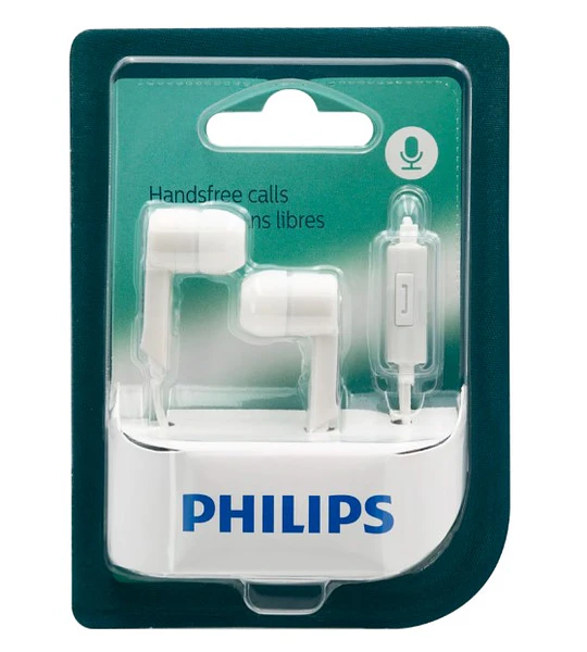 AUDIF MIC PHILIPS SHE-1405 WHITE