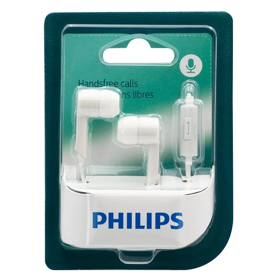 AUDIF MIC PHILIPS SHE-1405 WHITE