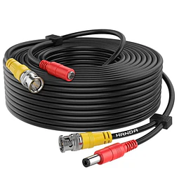 CCTV CABLE 40MTS BNC HH+DC HM