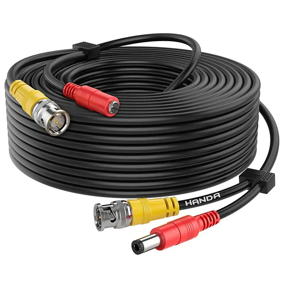 CCTV CABLE 40MTS BNC HH+DC HM