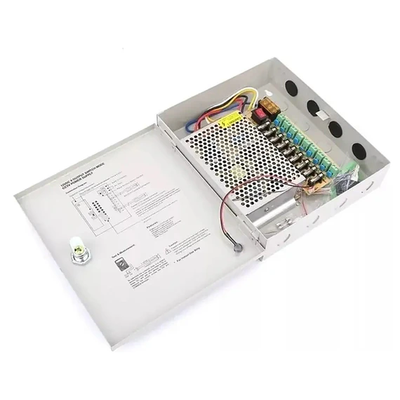 CCTV POWER 12V 10A CONMUT X9 TWC