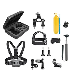 CAM KIT ACCESORIOS GOPRO MALETIN
