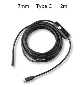 CAM ENDOSCOP TIPO C 7MM 2MT 1080 TW