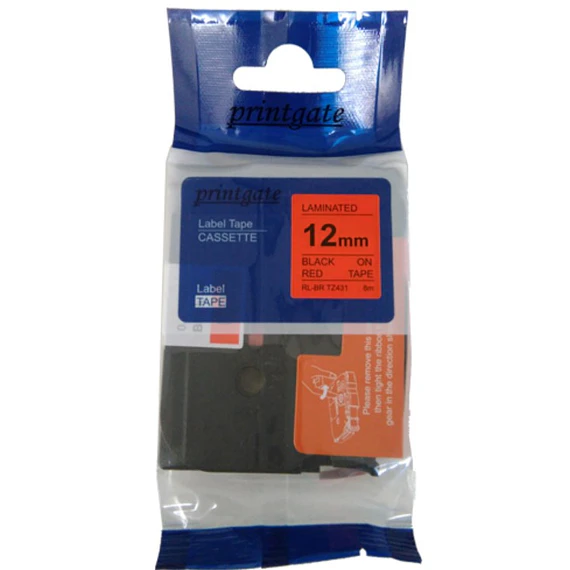 CINTA ALT BROTHER TZ431 12/8M BK/RD