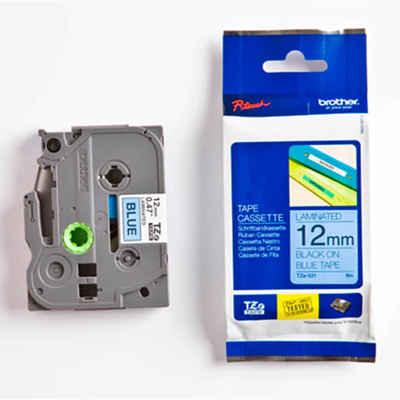 CINTA ALT BROTHER TZ531 12/8M BK/BL