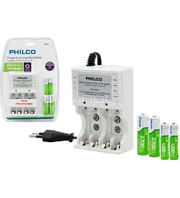 CARG PILA PHILCO KIT X2 AA-AAA