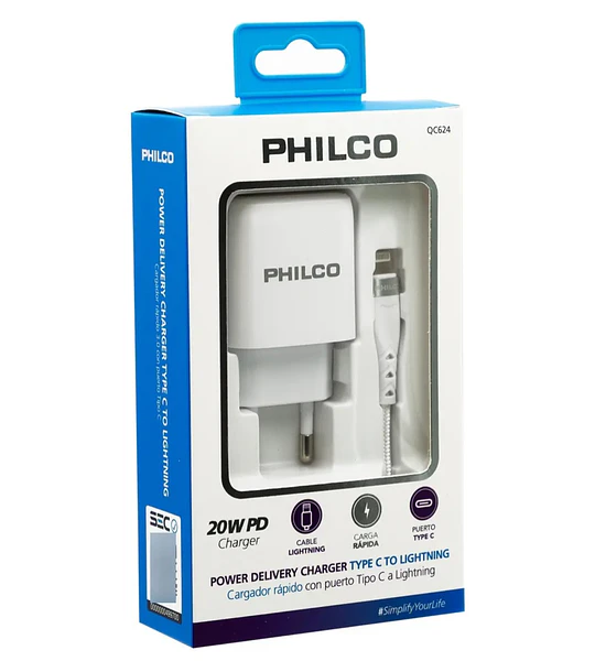 CARG CEL 220/USB C-IPH PHILCO QC624