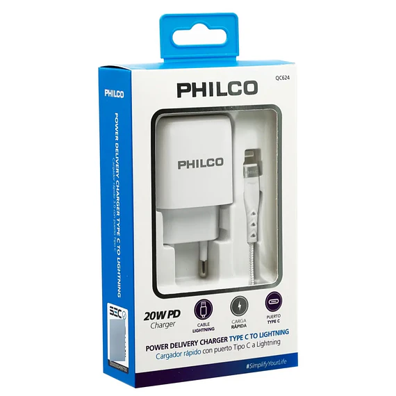 CARG CEL 220/USB C-IPH PHILCO QC624