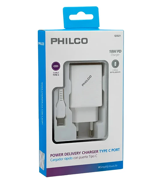 CARG CEL 220/USB C-C PHILCO QC621