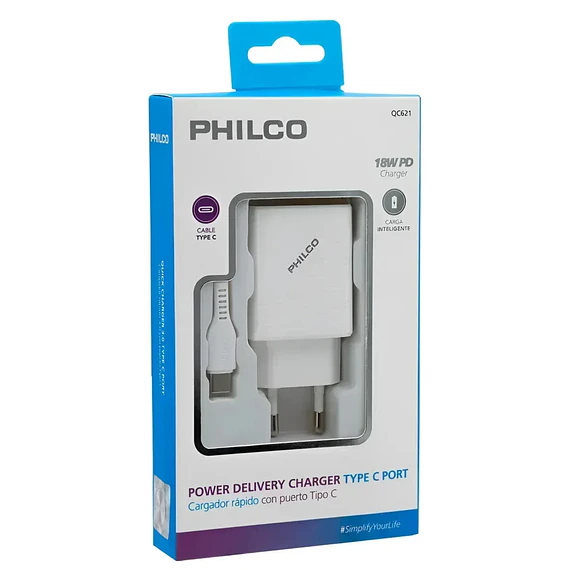 CARG CEL 220/USB C-C PHILCO QC621