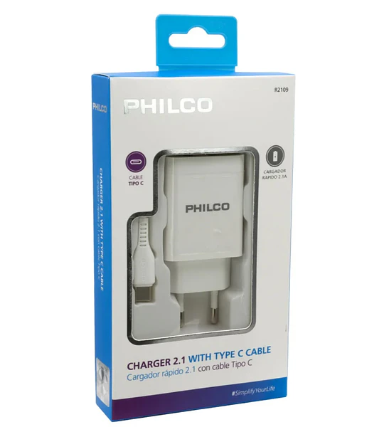 CARG CEL 220/USB A-C PHILCO QC2109