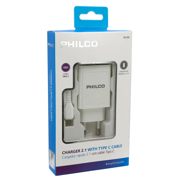 CARG CEL 220/USB A-C PHILCO QC2109