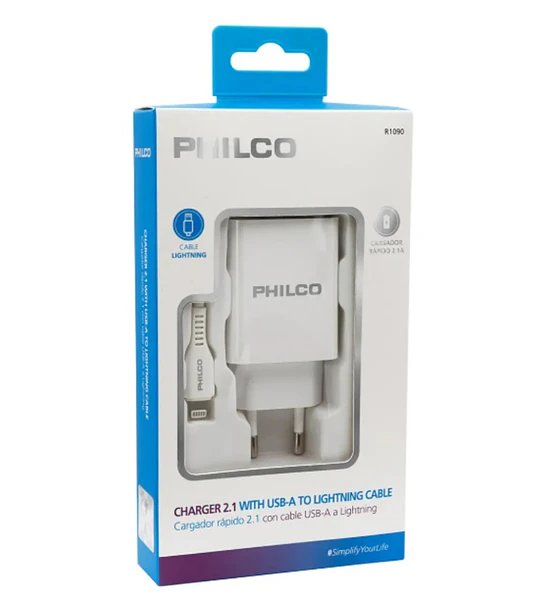 CARG CEL 220/USB A-IPHONE PHILCO