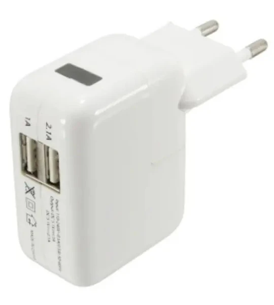 CARG CEL 220/USB A X2 2.1A TWC