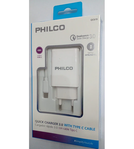 CARG CEL 220/USB A-C PHILCO QC619