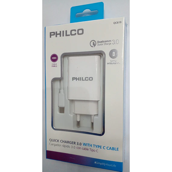 CARG CEL 220/USB A-C PHILCO QC619
