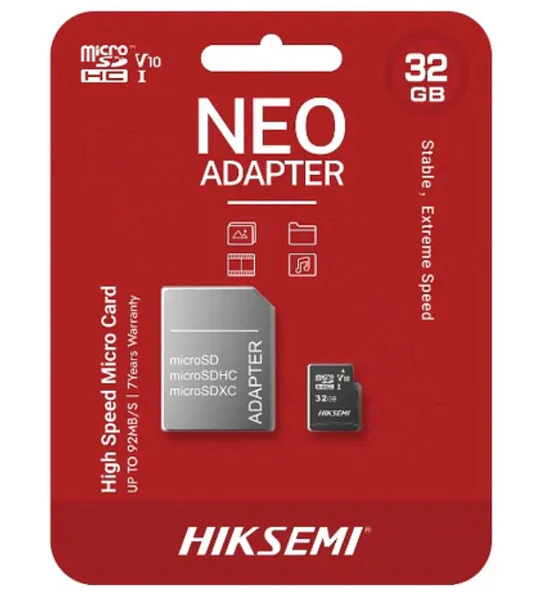 MEM MICRO SD  32GB HIKSEMI ADAPTER