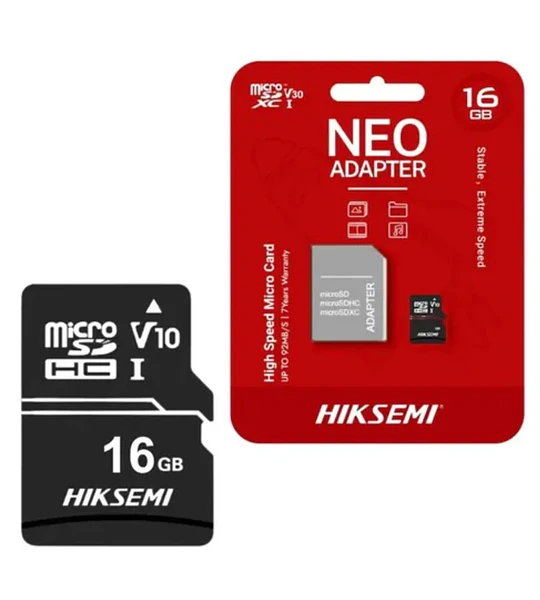 MEM MICRO SD  16GB HIKSEMI ADAPTER