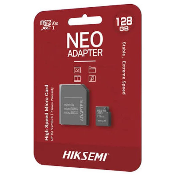 MEM MICRO SD 128GB HIKSEMI ADAPTER