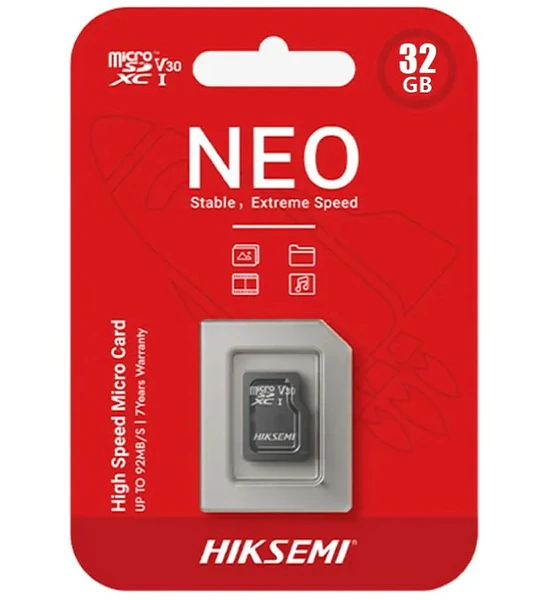 MEM MICRO SD  32GB HIKSEMI S/ ADAPT