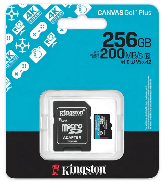 MEM MICRO SD 256GB KINGSTON V30 A2
