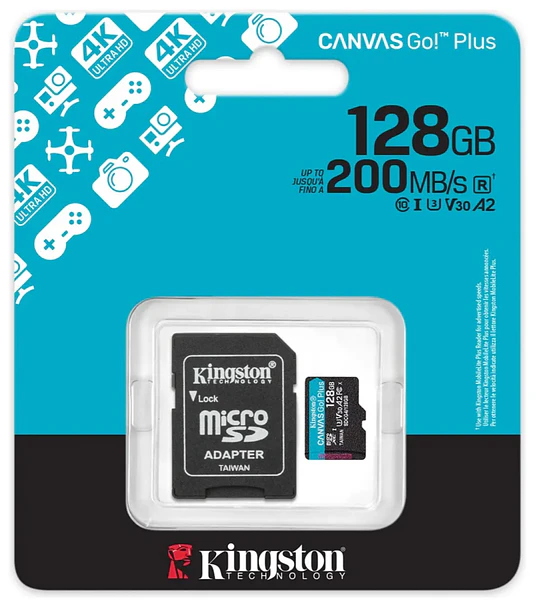 MEM MICRO SD 128GB KINGSTON GO PLUS