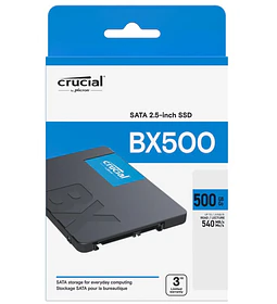 D.DURO SSD 2.5 500GB CRUCIAL BX500