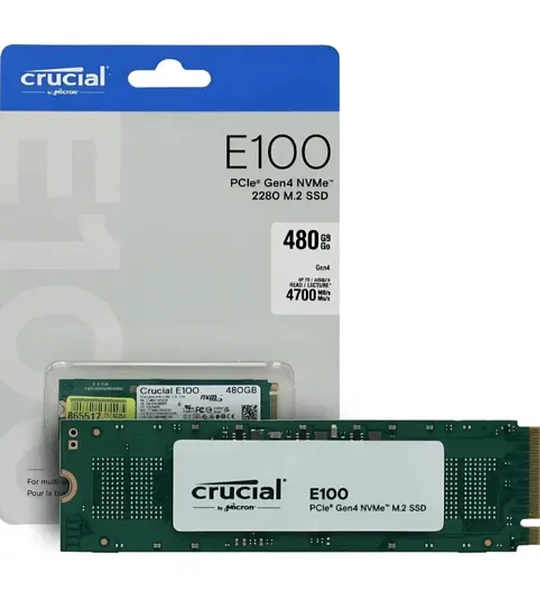 D.DURO SSD NVME  480GB CRUCIAL 2280