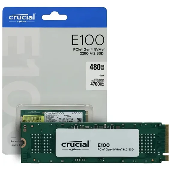D.DURO SSD NVME  480GB CRUCIAL 2280
