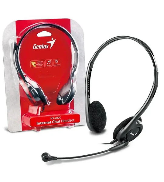 MIC HEADSET GENIUS HS-200C LIGHT