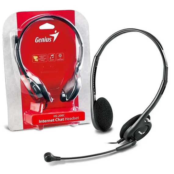 MIC HEADSET GENIUS HS-200C LIGHT