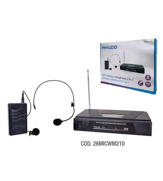 MIC PHILCO WIRELESS CINTILLO/SOLAPA
