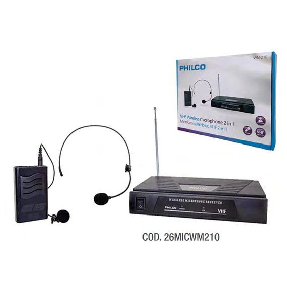 MIC PHILCO WIRELESS CINTILLO/SOLAPA
