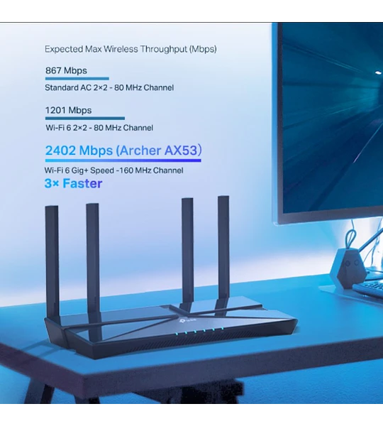 ROUTER TPLINK 3000 ARCHER AX53 GIGA