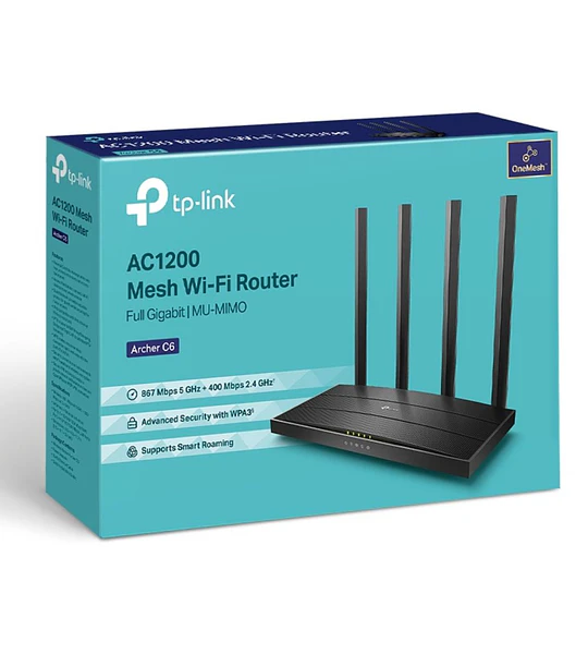 ROUTER TPLINK 1200 ARCHER C6 GIGA