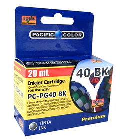 TINTA ALT. CANON 40-PG BK PAC COLOR