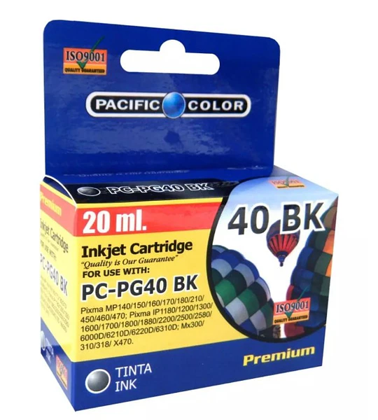 TINTA ALT. CANON 40-PG BK PAC COLOR