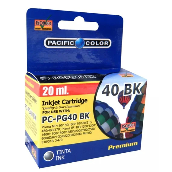 TINTA ALT. CANON 40-PG BK PAC COLOR