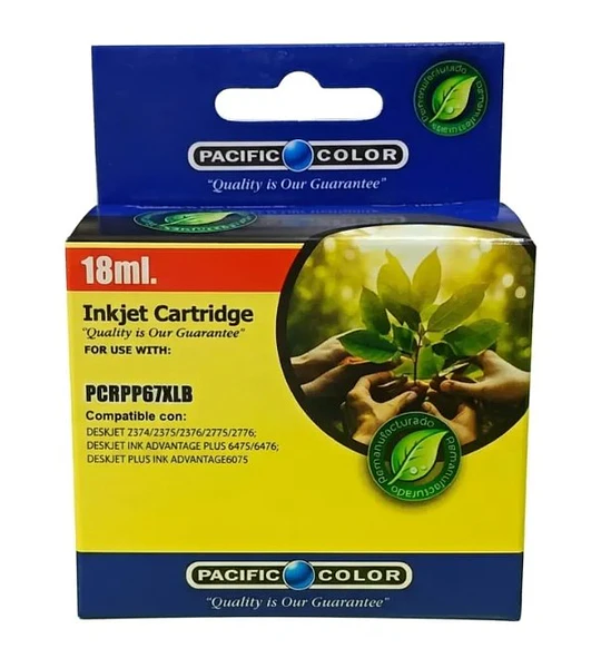 TINTA ALT. HP 667XL NEGRO PAC COLOR