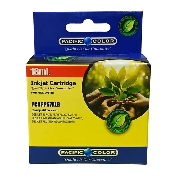 TINTA ALT. HP 667XL NEGRO PAC COLOR