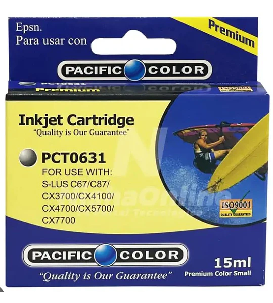 TINTA ALT. EPSON T63120 C67 BK P-C