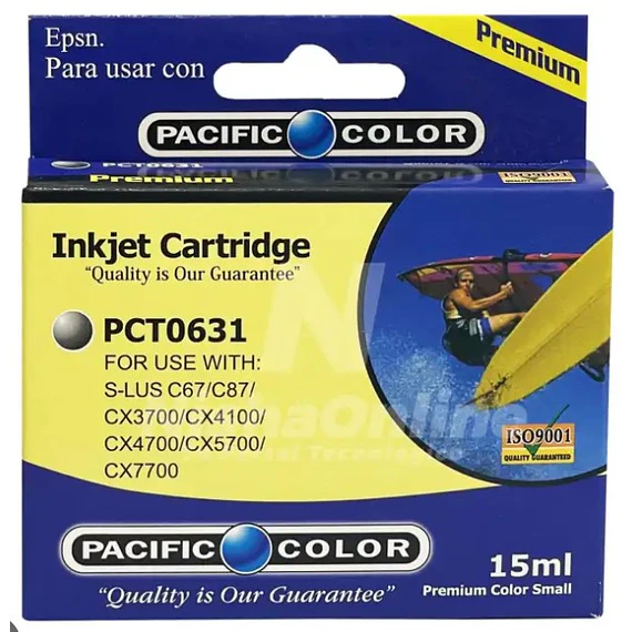 TINTA ALT. EPSON T63120 C67 BK P-C