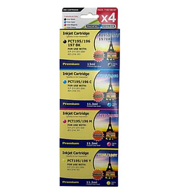 TINTA ALT. EPSON T195 196 197 X4 PC
